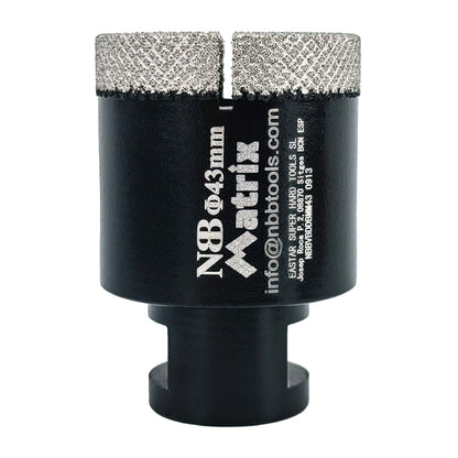 NBB Broca de diamante fresa diamantada con M14 Ordenar en forma de una matriz corona diamante para taladrar en porcelana cerámica baldosa granito mármol en seco húmedo para Amoladora Angular