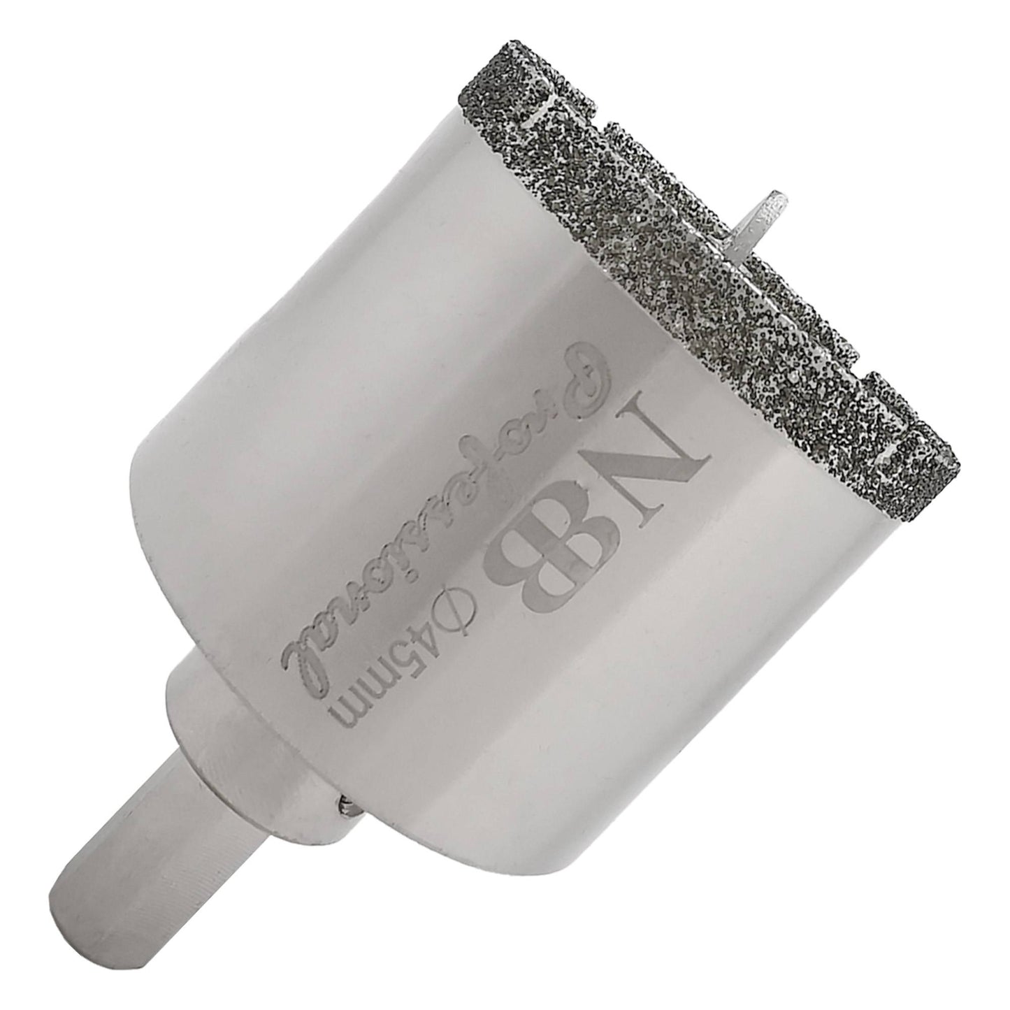 NBB Brocas de diamante con vástago triangular, corona diamante, taladrar en húmedo en mármol, piedra lujo, cerámica, granito, azulejo, vidrio, tec. galvanizada, en taladros de cable o sin cable