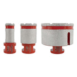 NBB Broca de diamante con M14 Fresa de fresado de diamante broca de chaflán para taladrar ampliar y dar forma al porcelana azulejos cerámica baldosas granito mármol en seco/húmedo 2 en 1