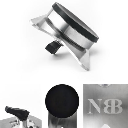 NBB Soportes de Taladro Localizador de taladro de metal herramienta auxiliar Guía de perforación fijador antideslizante para taladros con potente ventosa para dia.5-50mm fácil instalación (Metal G1)
