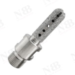 NBB Fresa de diamante,forma de dedo,broca de fresado de diamante para ampliar y dar forma al agujero en porcelana,cerámica,baldosas,granito,mármol, en seco o húmedo (1/2" Gas, redonda)