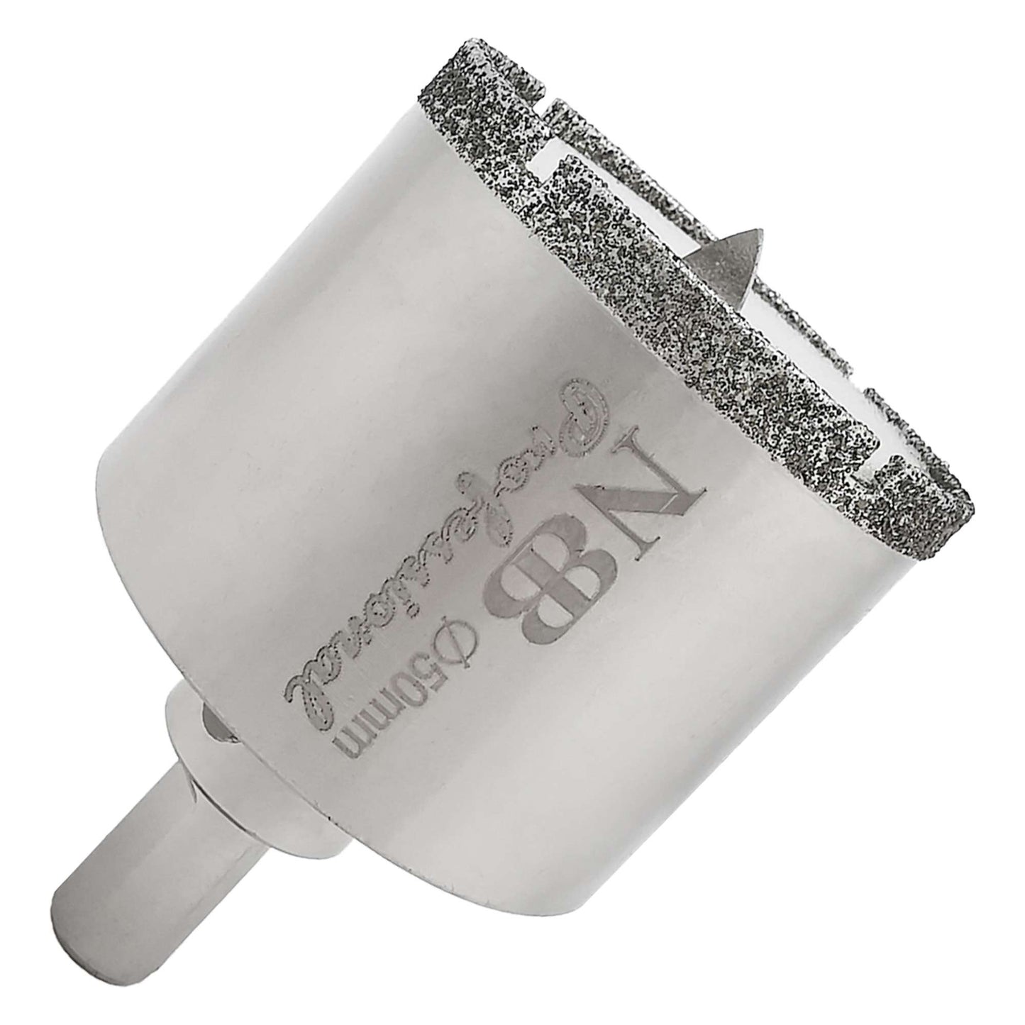 NBB Brocas de diamante con vástago triangular, corona diamante, taladrar en húmedo en mármol, piedra lujo, cerámica, granito, azulejo, vidrio, tec. galvanizada, en taladros de cable o sin cable