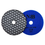NBB Almohadillas de pulido de diamante 4" 100mm disco de renovación lijado diamante para Pulir en seco granito mármol piedra granito cerámica con respaldo de nylon buen acabado