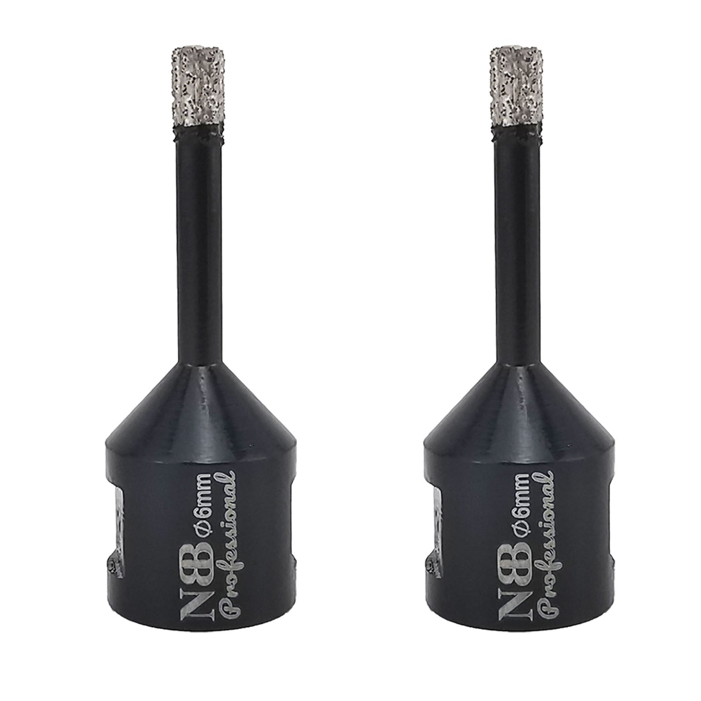 NBB Broca de diamante soldada al vacío con M14, para taladrar en seco y en húmedo profesionalmente en porcelana dura, cerámica, baldosas, granito, mármol, rápida, para Amoladora Angular(PRO EAVBDDBM)