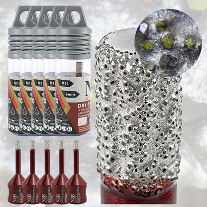 Foret diamanté NBB, fraise diamantée M14, foret à carottage diamanté pour perçage à sec et à l'eau dans la porcelaine dure, la céramique, le carrelage, le granit, le marbre, pour meuleuse d'angle