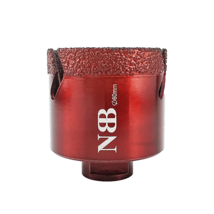 NBB Broca de diamante con M14, corona diamante para taladrar en seco y en húmedo profesionalmente en porcelana dura, cerámica, baldosas, granito, mármol, azulejo, para Amoladora Angular