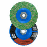 NBB Rueda de láminas con diamante Disco de láminas de diamante completo con M14 brida ideal para lijado pulido de cerámica gres porcelánico piedra bordes y biseles con amoladora