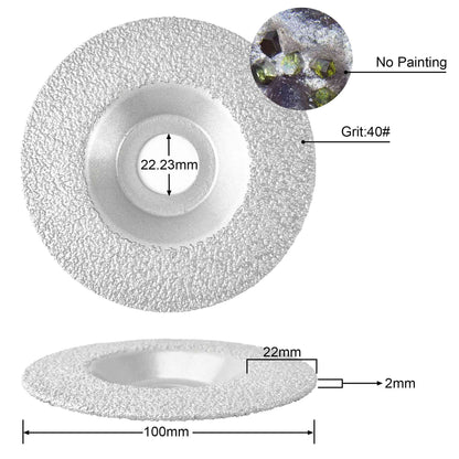 Disque diamanté soudé NBB : durée de vie et efficacité optimales pour le polissage et la découpe du granit, du marbre, du carrelage, de la céramique et de la porcelaine. Meuleuse d'angle (taille moyenne).