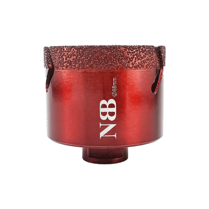 NBB Broca de diamante con M14, corona diamante para taladrar en seco y en húmedo profesionalmente en porcelana dura, cerámica, baldosas, granito, mármol, azulejo, para Amoladora Angular