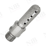 NBB Fresa de diamante,forma de dedo,broca de fresado de diamante para ampliar y dar forma al agujero en porcelana,cerámica,baldosas,granito,mármol, en seco o húmedo (1/2" Gas, redonda)