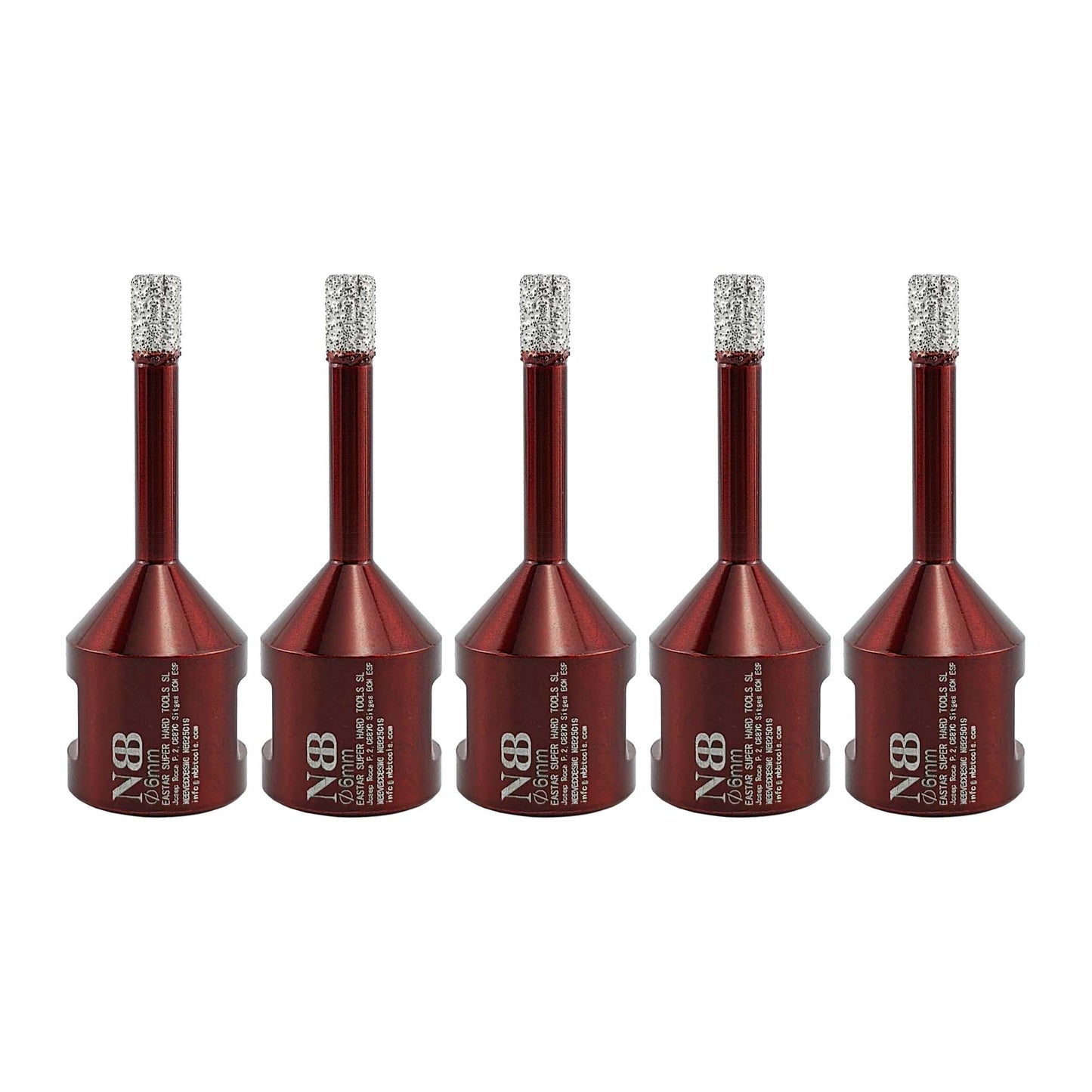 Foret diamanté NBB, fraise diamantée M14, foret à carottage diamanté pour perçage à sec et à l'eau dans la porcelaine dure, la céramique, le carrelage, le granit, le marbre, pour meuleuse d'angle