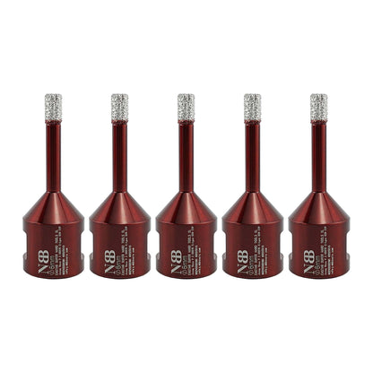 Foret diamanté NBB, fraise diamantée M14, foret à carottage diamanté pour perçage à sec et à l'eau dans la porcelaine dure, la céramique, le carrelage, le granit, le marbre, pour meuleuse d'angle