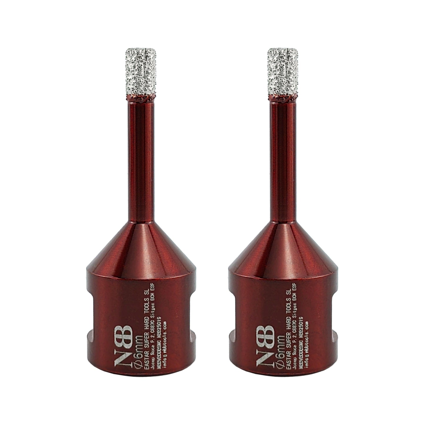 Foret diamanté NBB, fraise diamantée M14, foret à carottage diamanté pour perçage à sec et à l'eau dans la porcelaine dure, la céramique, le carrelage, le granit, le marbre, pour meuleuse d'angle