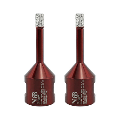 Foret diamanté NBB, fraise diamantée M14, foret à carottage diamanté pour perçage à sec et à l'eau dans la porcelaine dure, la céramique, le carrelage, le granit, le marbre, pour meuleuse d'angle