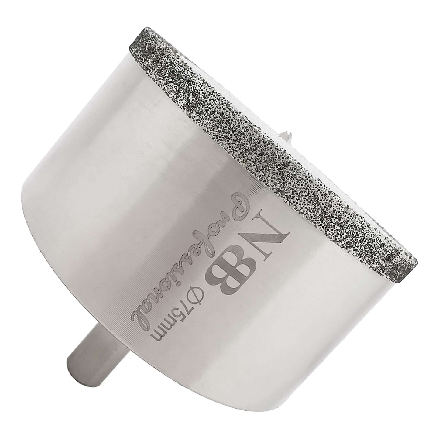 NBB Brocas de diamante con vástago triangular, corona diamante, taladrar en húmedo en mármol, piedra lujo, cerámica, granito, azulejo, vidrio, tec. galvanizada, en taladros de cable o sin cable