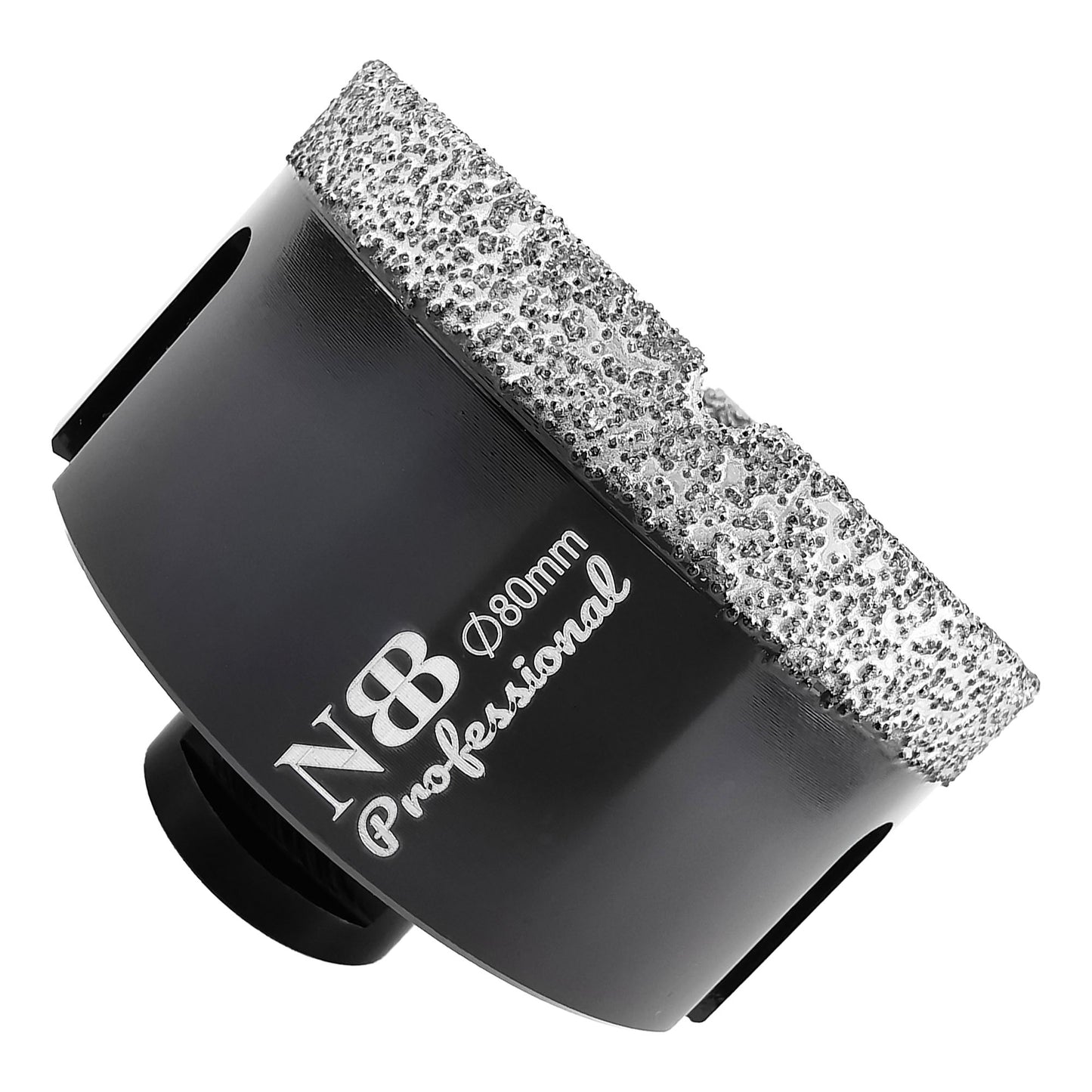 NBB Broca de diamante soldada al vacío con M14, para taladrar en seco y en húmedo profesionalmente en porcelana dura, cerámica, baldosas, granito, mármol, rápida, para Amoladora Angular(PRO EAVBDDBM)