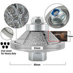 NBB Rueda de perfil de diamante fresa de enrutador de diamante con cubierta de hierro broca para perfilar porcelana baldosa cerámica granito mármol piedra para amoladora angular (Bevel)