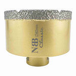 NBB Diamantbohrer mit M14, Classic Gold Typ, Diamantkernbohrer für Trocken- und Nassbohrungen in Hartporzellan, Keramik, Fliesen, Granit, Marmor, Keramikfliesen, für Winkelschleifer (Classic)