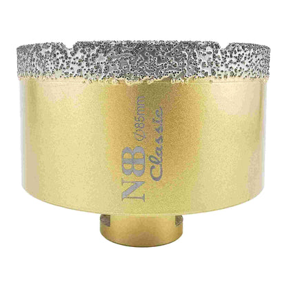 Foret diamanté NBB M14, type or classique, pour perçage à sec et à l'eau de la porcelaine dure, de la céramique, du carrelage, du granit, du marbre, pour meuleuse d'angle (classique)