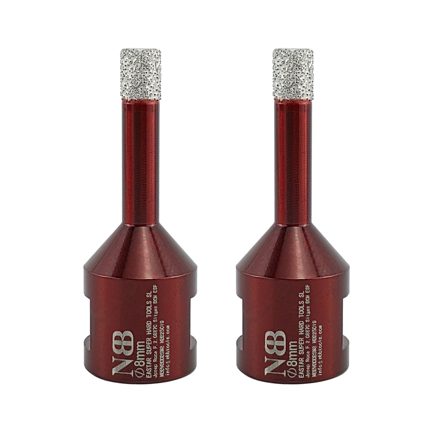 Foret diamanté NBB, fraise diamantée M14, foret à carottage diamanté pour perçage à sec et à l'eau dans la porcelaine dure, la céramique, le carrelage, le granit, le marbre, pour meuleuse d'angle