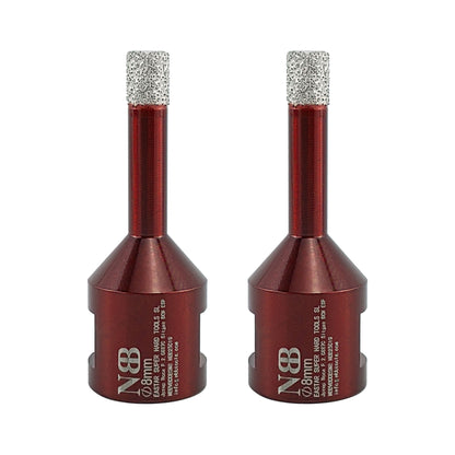 Foret diamanté NBB, fraise diamantée M14, foret à carottage diamanté pour perçage à sec et à l'eau dans la porcelaine dure, la céramique, le carrelage, le granit, le marbre, pour meuleuse d'angle