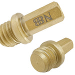 Adaptateur de foret diamanté professionnel NBB avec filetage femelle M14, filetage mâle M14 vers tige hexagonale, connexion de foret stable, empêche les vibrations et le glissement (1, M14 vers HEX)