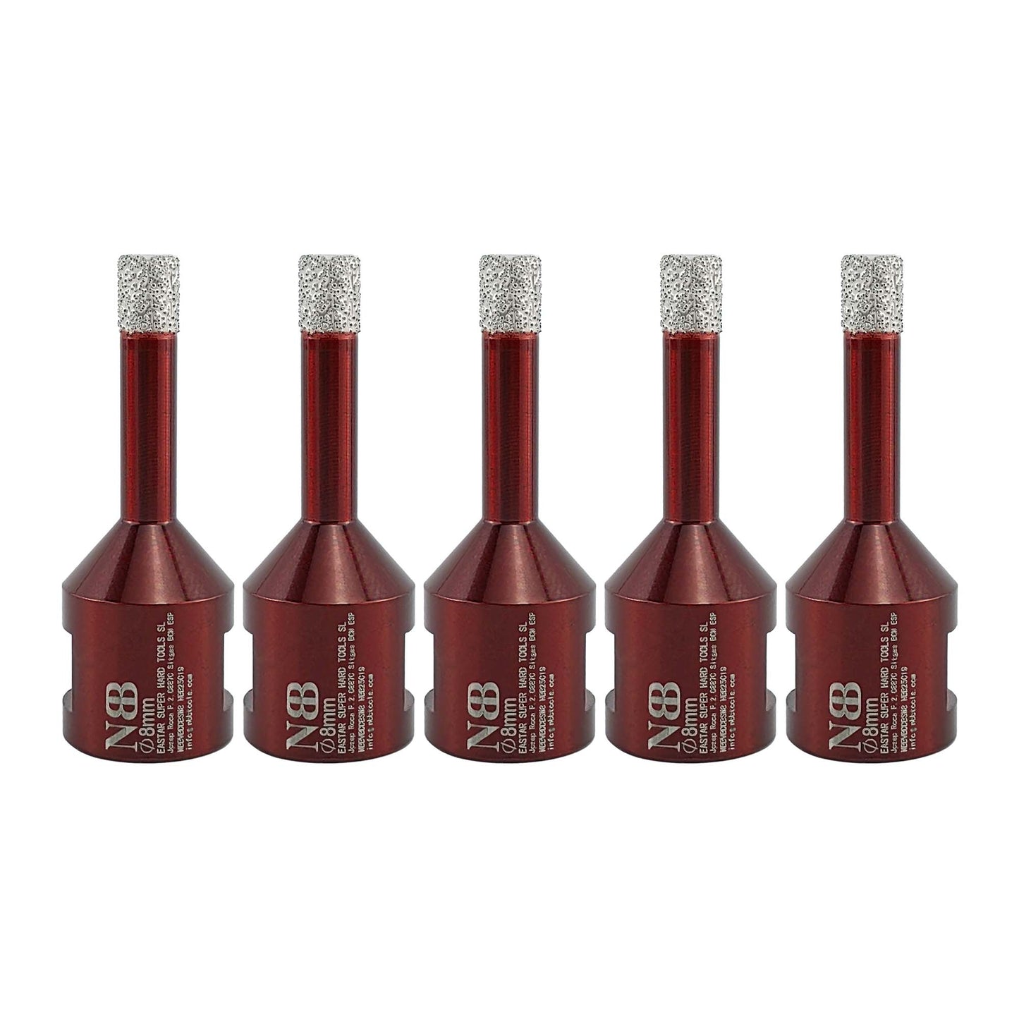 Foret diamanté NBB, fraise diamantée M14, foret à carottage diamanté pour perçage à sec et à l'eau dans la porcelaine dure, la céramique, le carrelage, le granit, le marbre, pour meuleuse d'angle