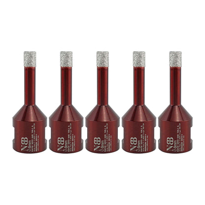 Foret diamanté NBB, fraise diamantée M14, foret à carottage diamanté pour perçage à sec et à l'eau dans la porcelaine dure, la céramique, le carrelage, le granit, le marbre, pour meuleuse d'angle