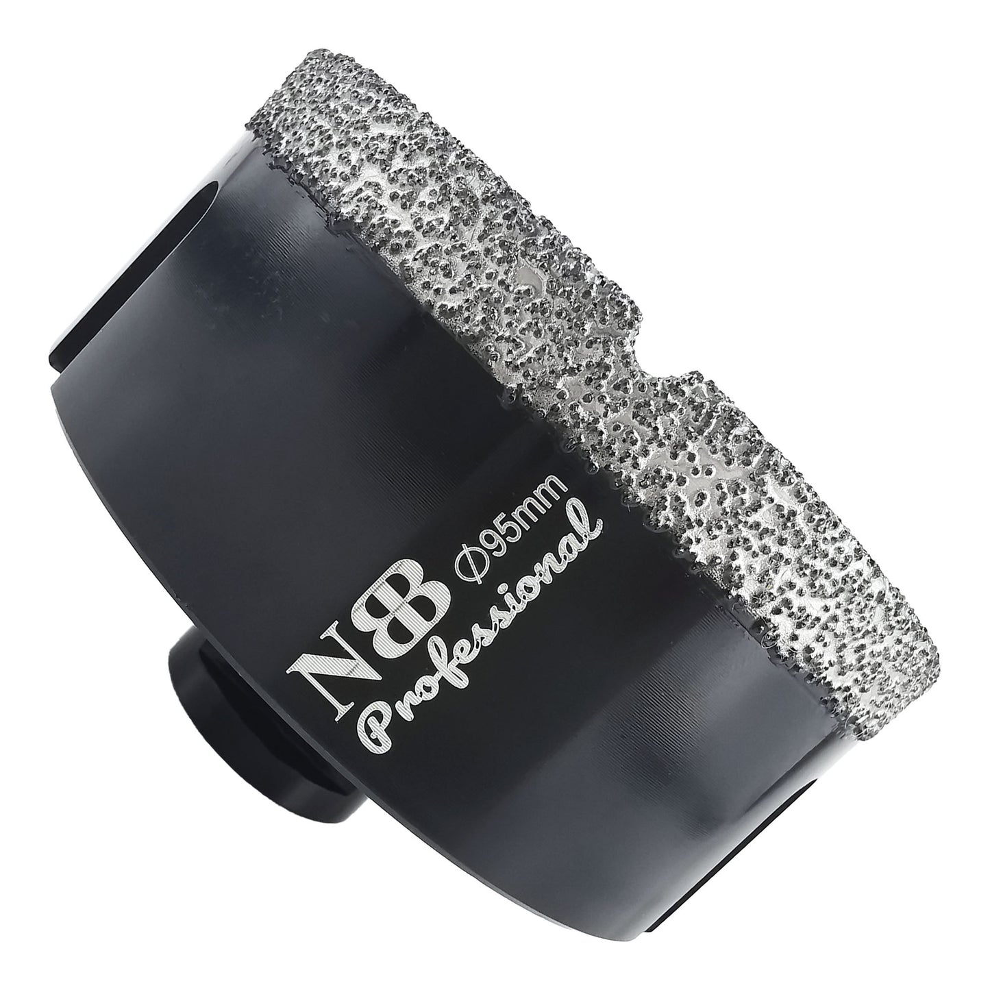NBB Broca de diamante soldada al vacío con M14, para taladrar en seco y en húmedo profesionalmente en porcelana dura, cerámica, baldosas, granito, mármol, rápida, para Amoladora Angular(PRO EAVBDDBM)