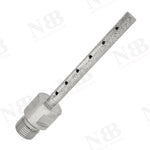 NBB Fresa de diamante, forma de dedo, broca de fresado de diamante para ampliar y dar forma al agujero en porcelana,cerámica,baldosas,granito,mármol, en seco o húmedo (1/2" Gas, plana)