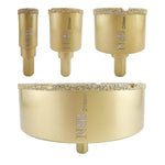 NBB Brocas de diamante con vástago hexagonal 12.5mm, corona diamante para taladrar en seco en porcelana,cerámica,baldosas,granito,azulejo, meyor en húmedo, para perforadora de pistola y banco