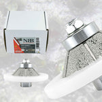 NBB Fresas para corte de chaflanes de diamante Rueda perfiladora diamante con guía cubierta más grande y M14 broca para perfilar porcelana baldosa cerámica granito mármol piedra (Bevel)