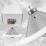 NBB Fresas para corte de chaflanes de diamante Rueda perfiladora diamante con guía cubierta más grande y M14 broca para perfilar porcelana baldosa cerámica granito mármol piedra (Bevel)