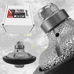 NBB Rueda de perfil de diamante, fresa de enrutador de diamante, broca para perfilar la porcelana baldosas cerámica granito mármol piedra natural, fácil de usar en amoladora angular (F Ogee)