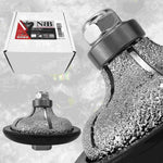 NBB Diamantprofilierscheibe, Diamantfräser, Profilierbohrer für Porzellan, Keramikfliesen, Granit, Marmor und Naturstein, einfach auf Winkelschleifern zu verwenden (F Ogee) 