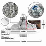 NBB Fresas para corte de chaflanes de diamante Rueda perfiladora diamante con guía cubierta más grande y M14 broca para perfilar porcelana baldosa cerámica granito mármol piedra (Ogee)