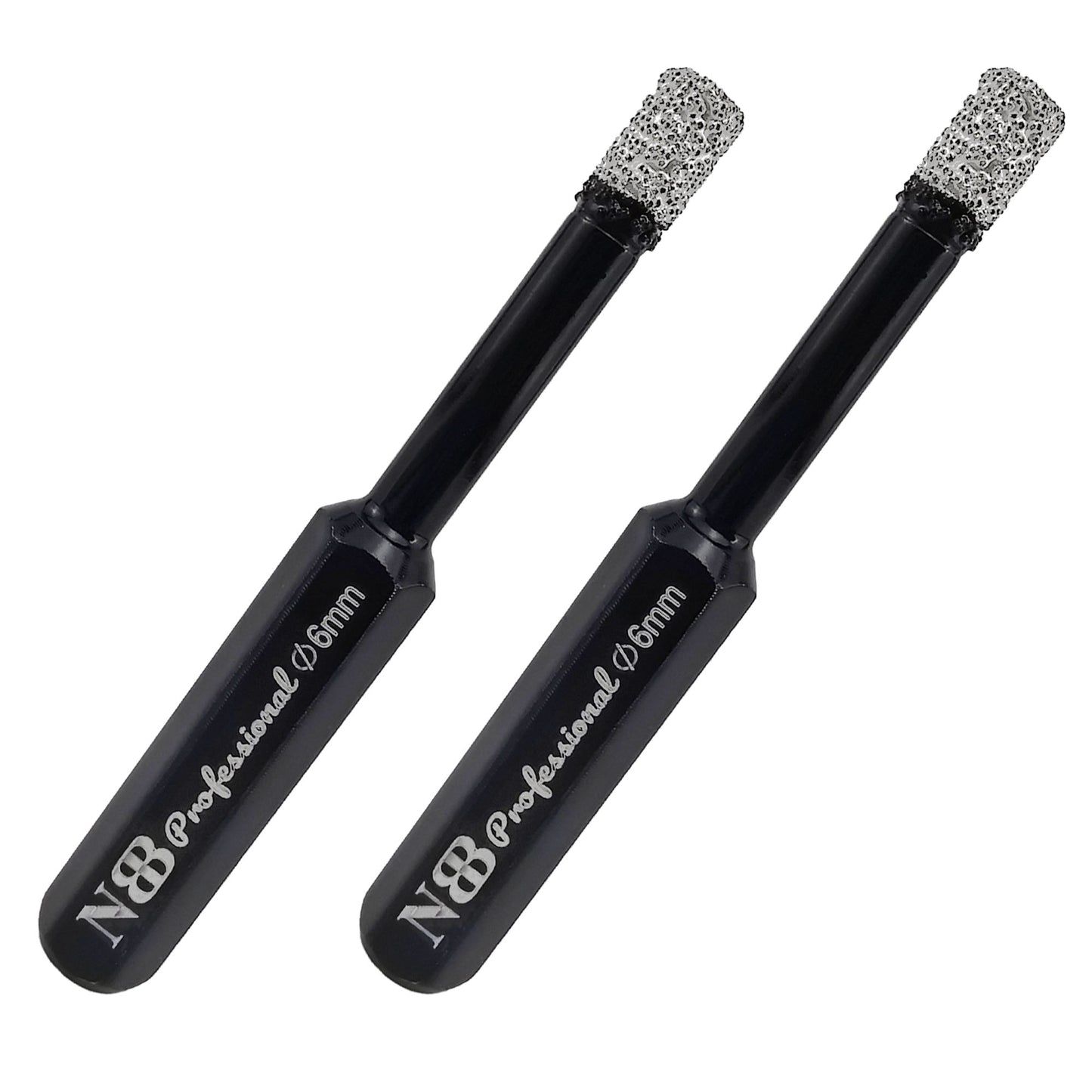 NBB Brocas de diamante con vástago hexagonal,corona diamante para taladrar en seco en porcelana, cerámica, baldosas, granito, azulejo, meyor en húmedo, en taladros de cable o sin cable