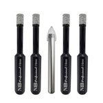 VB Broca de Diamante Profesional con Vástago Hexagonal (5–12 mm)