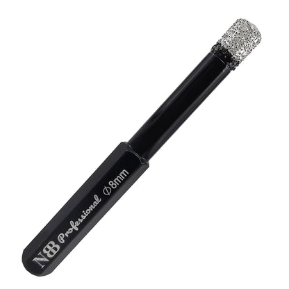NBB Brocas de diamante con vástago hexagonal,corona diamante para taladrar en seco en porcelana, cerámica, baldosas, granito, azulejo, meyor en húmedo, en taladros de cable o sin cable