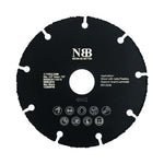 NBB Disco de corte de carburo para corte en madera con clavos laminado plástico y placa de yeso perfiles de aluminio hoja de carbur sierra de carburo de tungsteno para Amoladora fácil uso