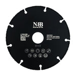 NBB Disco de corte de carburo para corte en madera con clavos laminado plástico y placa de yeso perfiles de aluminio hoja de carbur sierra de carburo de tungsteno para Amoladora fácil uso