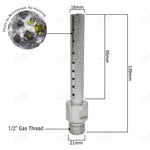 VB Fresa de Fresado Diamantada de Dedo Plana con 1/2" Gas