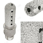 VB Fresa de Fresado Diamantada de Dedo Redonda con 1/2" Gas