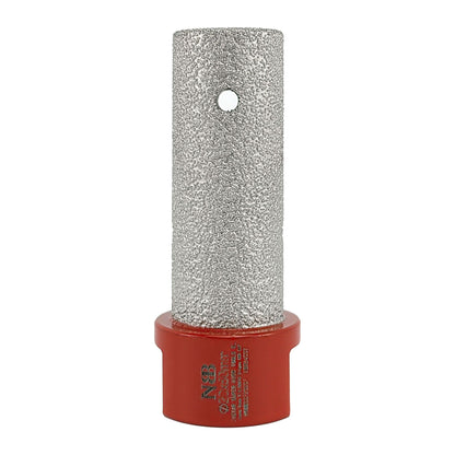 NBB Broca de fresado de diamante con M14 forma de dedo Fresa de diamante broca de chaflán para ampliar y dar forma al baldosas azulejos cerámica porcelana granito mármol en seco o húmedo