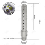VB Fresa de Fresado Diamantada de Dedo Redonda con 1/2" Gas