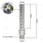 VB Fresa de Fresado Diamantada de Dedo Plana con 1/2" Gas