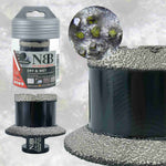 NBB Diamant-Fasenbohrer mit M14 Diamant-Kernbohrer, Diamant-Lochsäge zum Bohren und Profilieren von Abflüssen in Porzellan, Keramik, Fliesen, Granit, Marmor, 2-in-1 