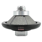 Meule diamantée NBB pour profilage, fraise diamantée, foret de profilage pour carrelage en porcelaine, céramique, granit, marbre et pierre naturelle, facile à utiliser sur meuleuse d'angle (biseau E) 