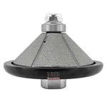 Meule diamantée NBB pour profilage, fraise diamantée, foret de profilage pour carrelage en porcelaine, céramique, granit, marbre et pierre naturelle, facile à utiliser sur meuleuse d'angle (biseau E) 