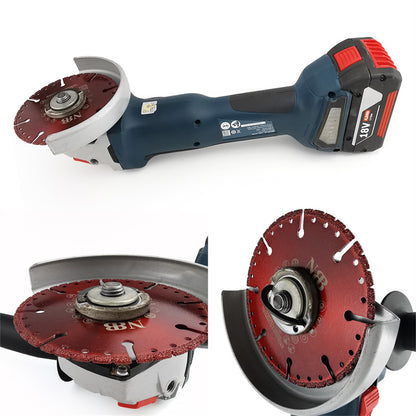 NBB Disco de corte multiusos de diamante Sierra diamante hoja de rescate alta eficiencia corte en granito concreto reforzado fibra de vidrio varilla plástico árbol 22.23mm Amoladora Angular